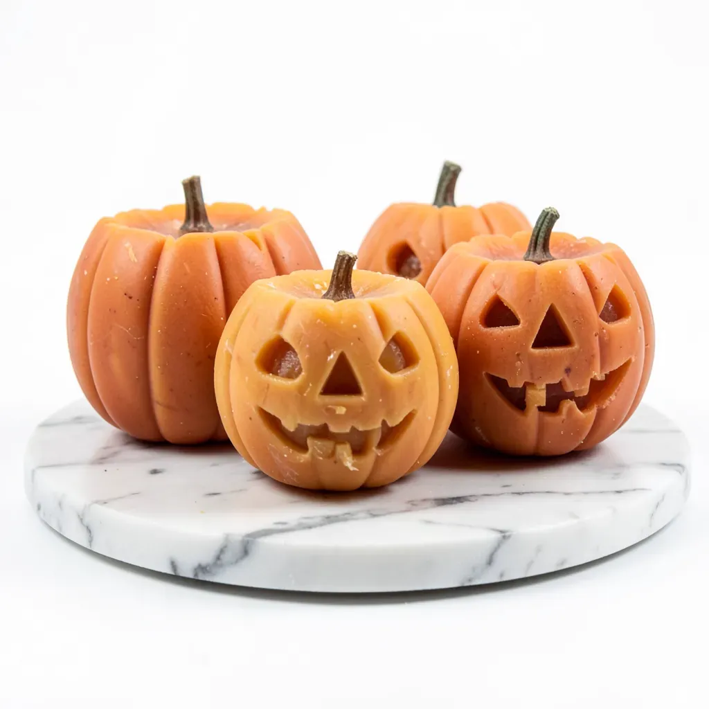 Jack-o'-Lantern Candle Set