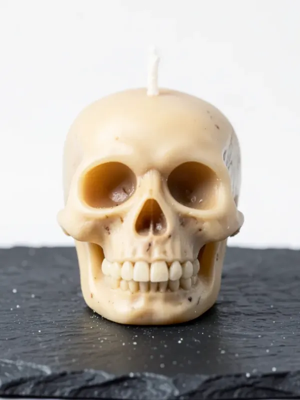 Product Skeleton Skull Candle Image
